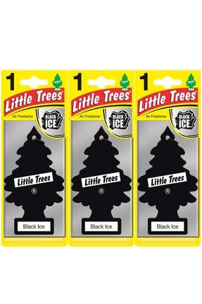 Little Trees Oto Kokusu 3'lü Siyah Buz 10411117