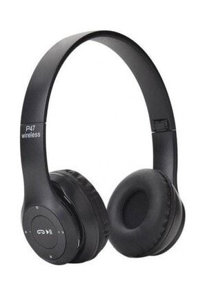 Extra Bass Edr 5.0 Bluetooth Mp3 Fm Radyo Sd Kart Kablosuz Katlanabilir Kulaklık - Siyah DS64520
