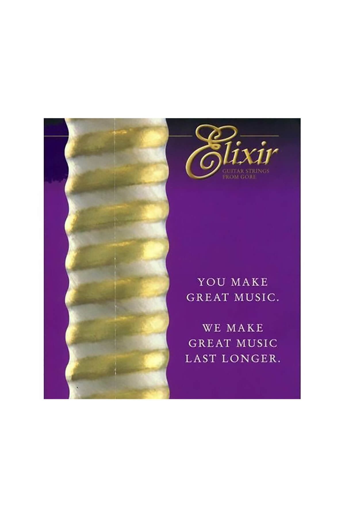 Elixir-14002 Nanoweb Super Light 4 String Bass Guitar String (40-95) 3