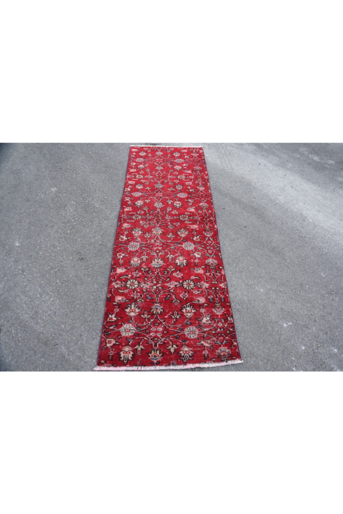 kayra export kirmizi cicekli antik merdiven koridor kilim fiyati yorumlari trendyol