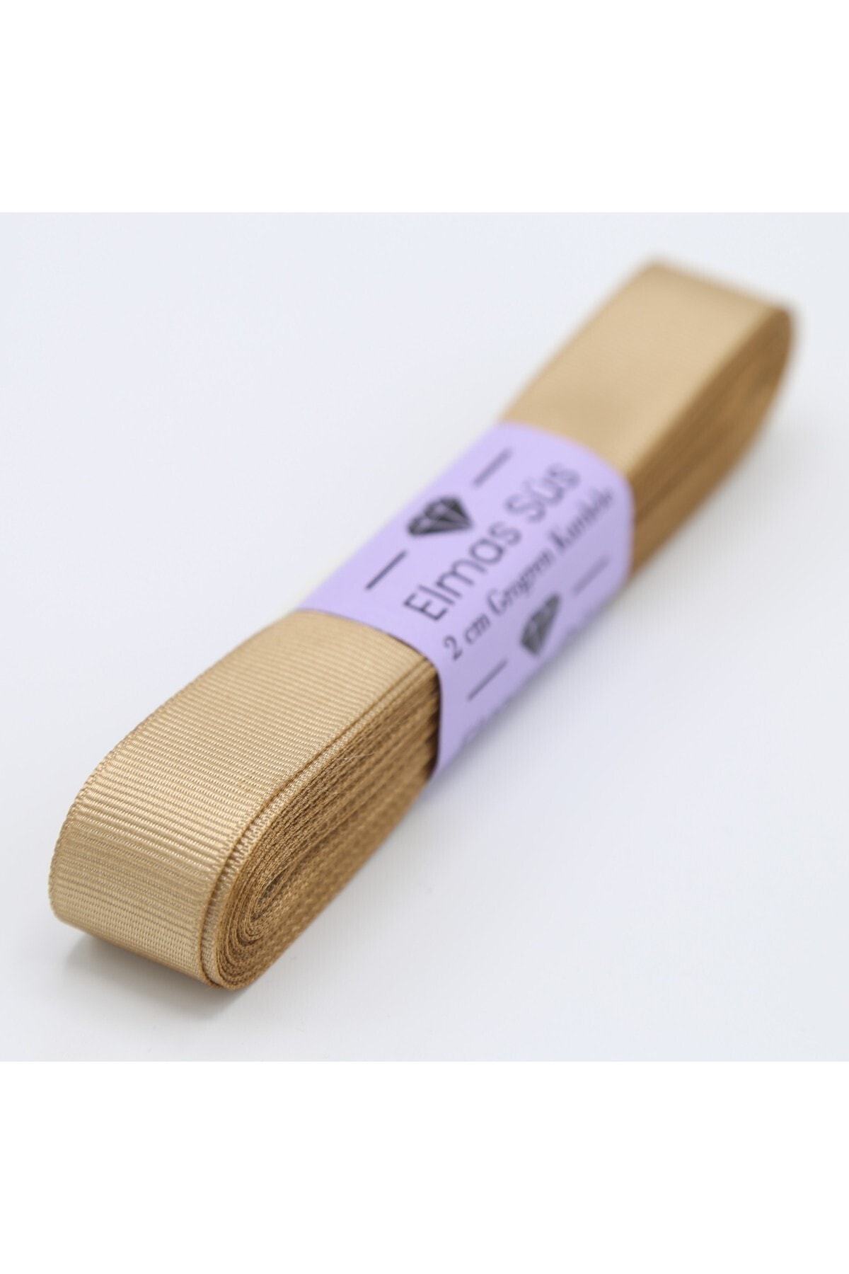 Cappuccino Grosgrain Ribbon 2cm 10m