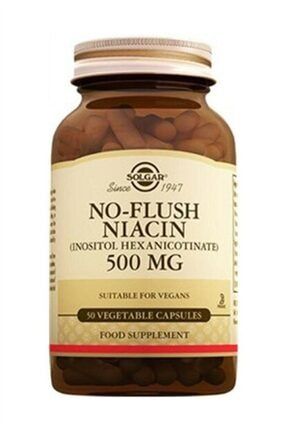 No Flush Niacin 500 Mg 50 Kapsül OTO002108