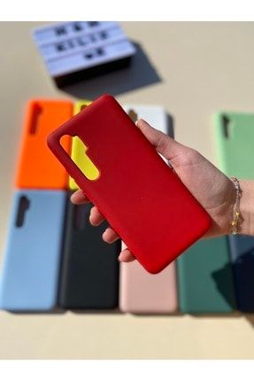 Xiaomi Mi Note 10 Lite Silikon Lansman Kılıf Minote10litelns