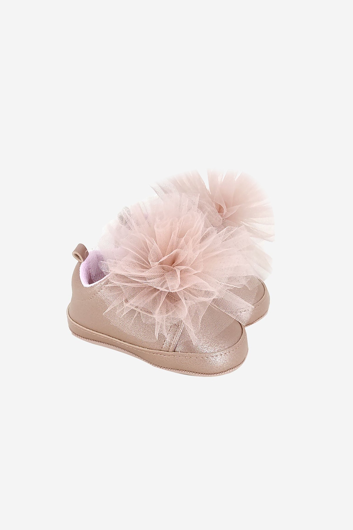 Funny Baby Tüllü Cırtlı Bebek Ayakkabı