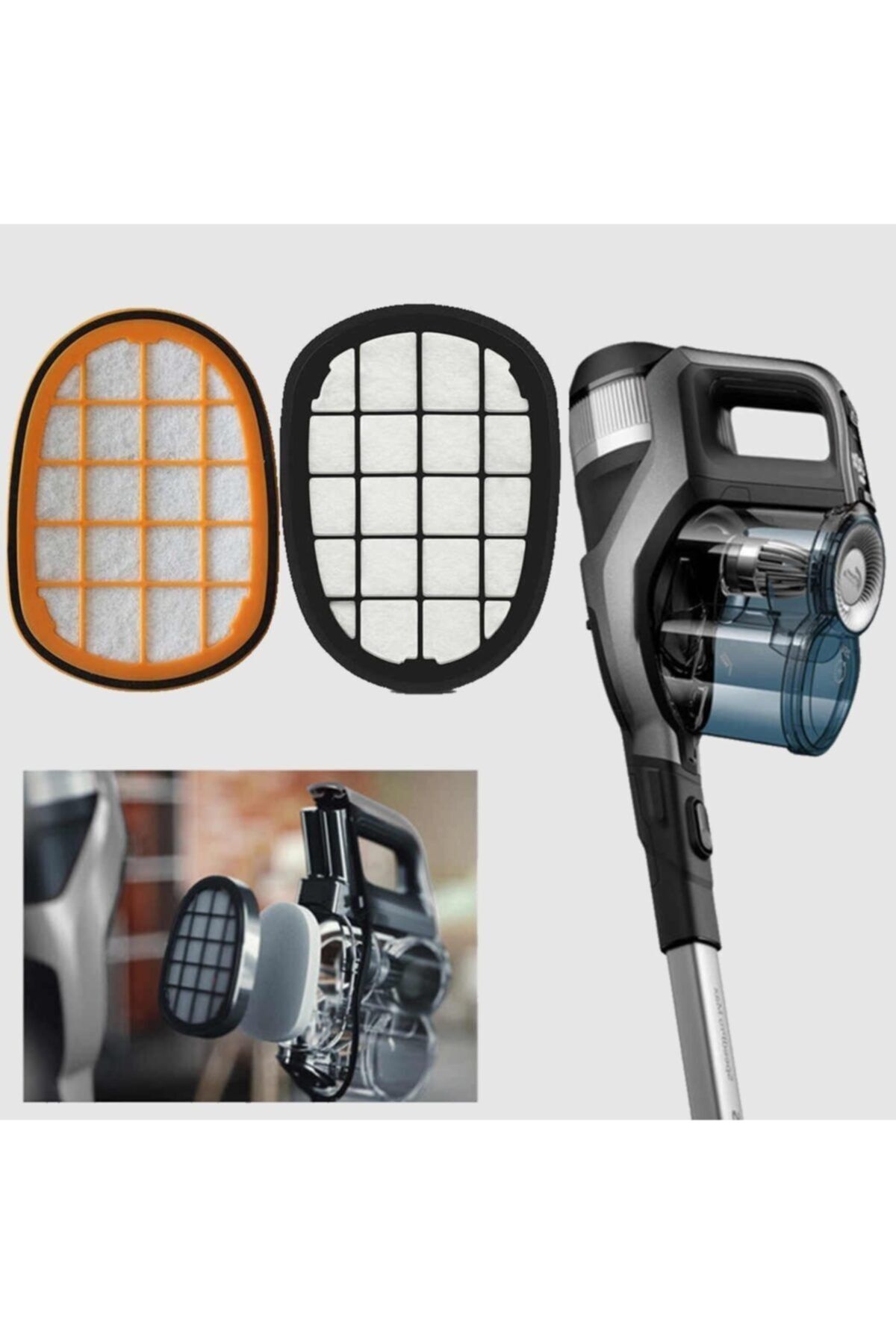Popüler-Philips Speedpro Max Aqua Fc6904/01 - Filter Set 5