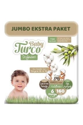 baby turco dogadan 6 numara xlarge 200 adet bebek bezi fiyati yorumlari trendyol