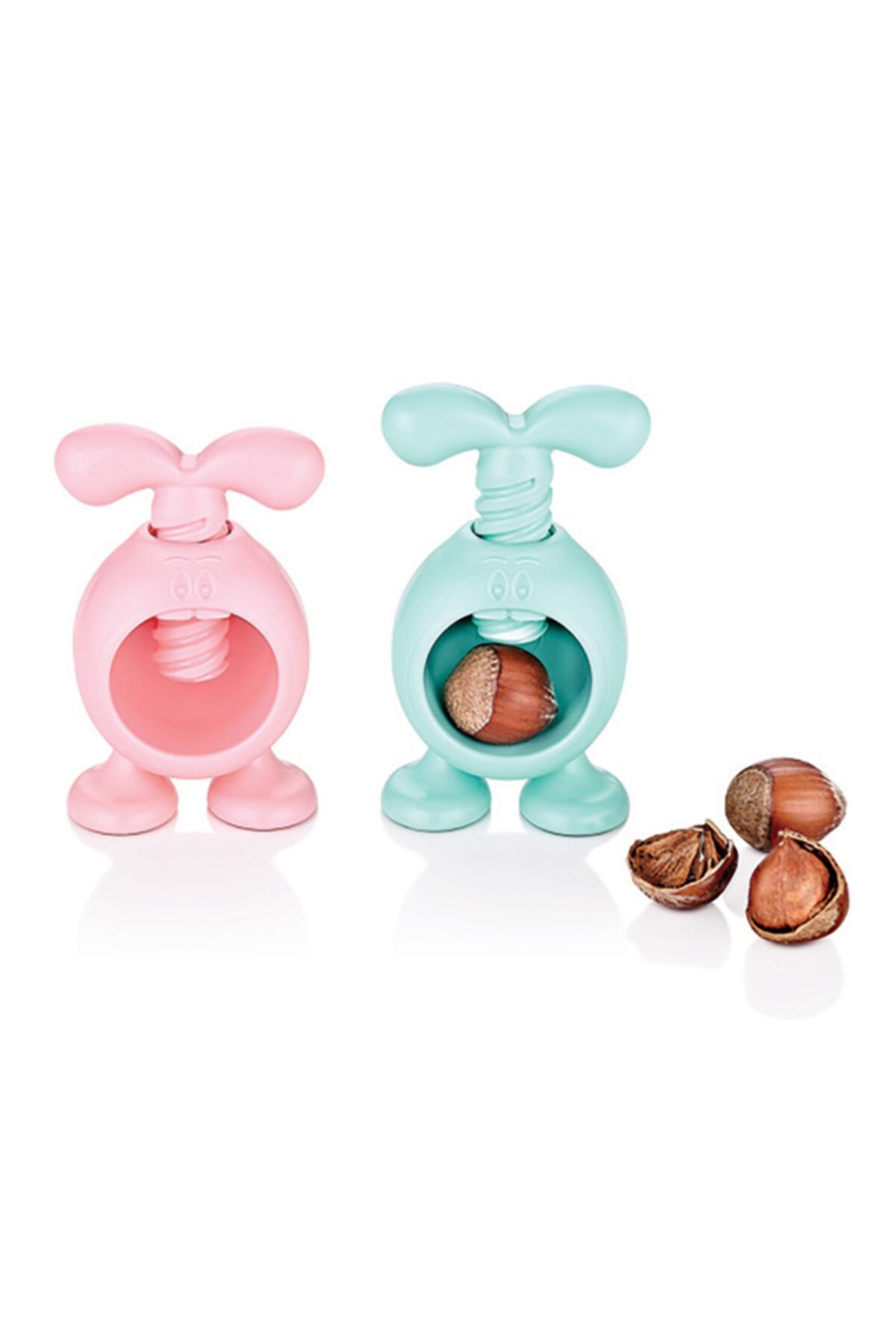 Liza Home-Rabbit Design Cute Hazelnut Cracker - Screw and Splash Proof Assortment 1