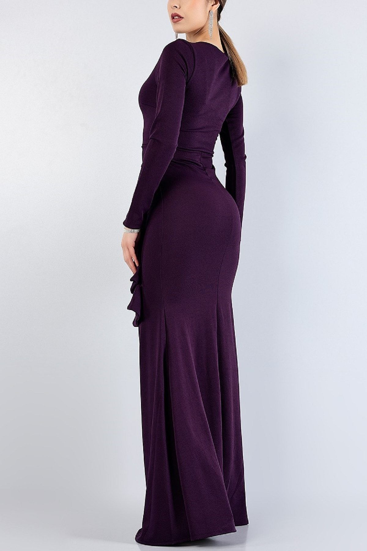 Deep purple deals maxi dress