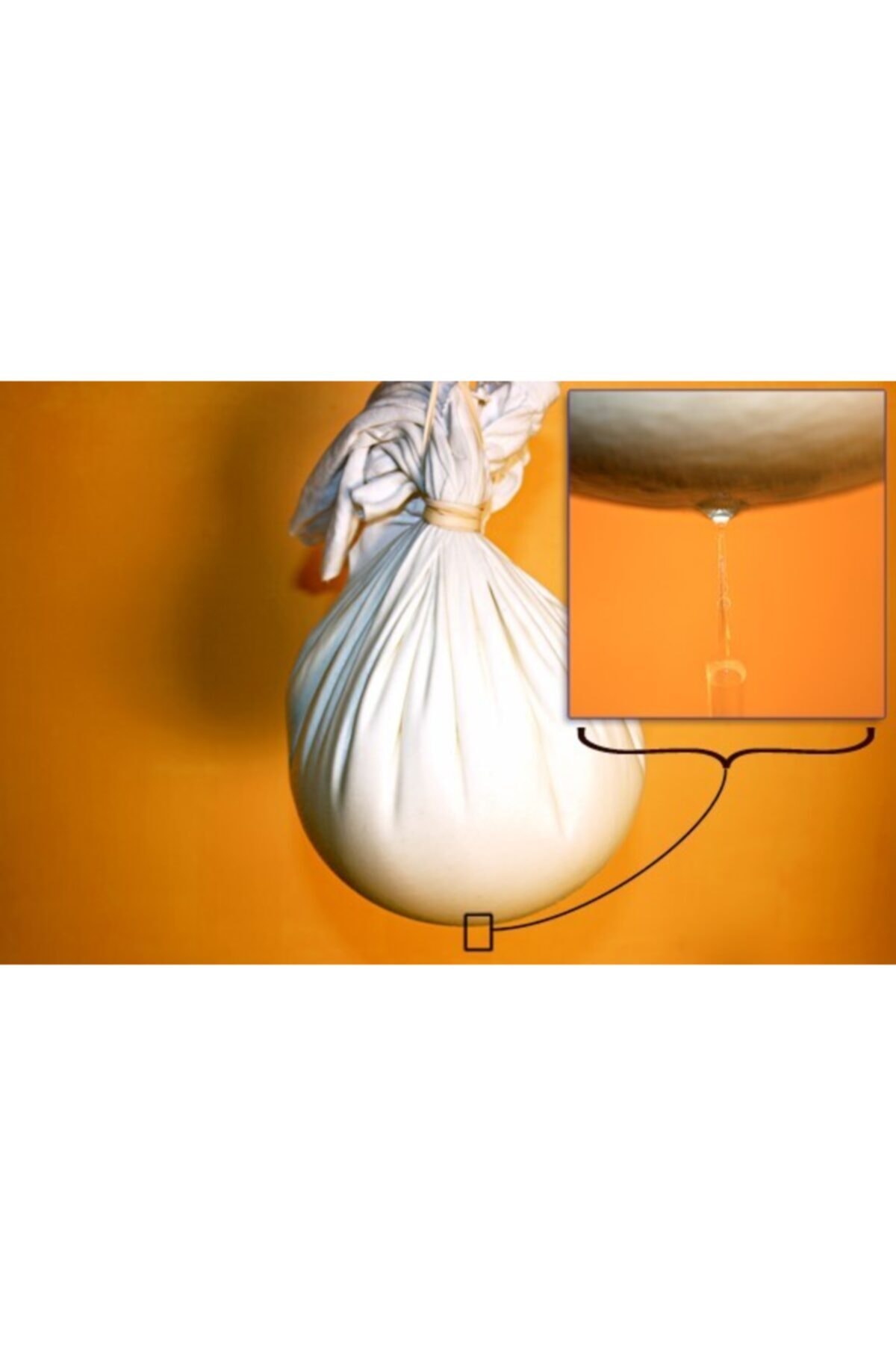 MOR SALKIM HOME Süzme Yoğurt Torbası 50&30 Beyaz