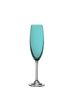 Crystalite Bohemia Colibri 220 Ml Şampanya Bardağı Açık Mavi 6'lı CLT-4S032-72W66-220_M_PKT
