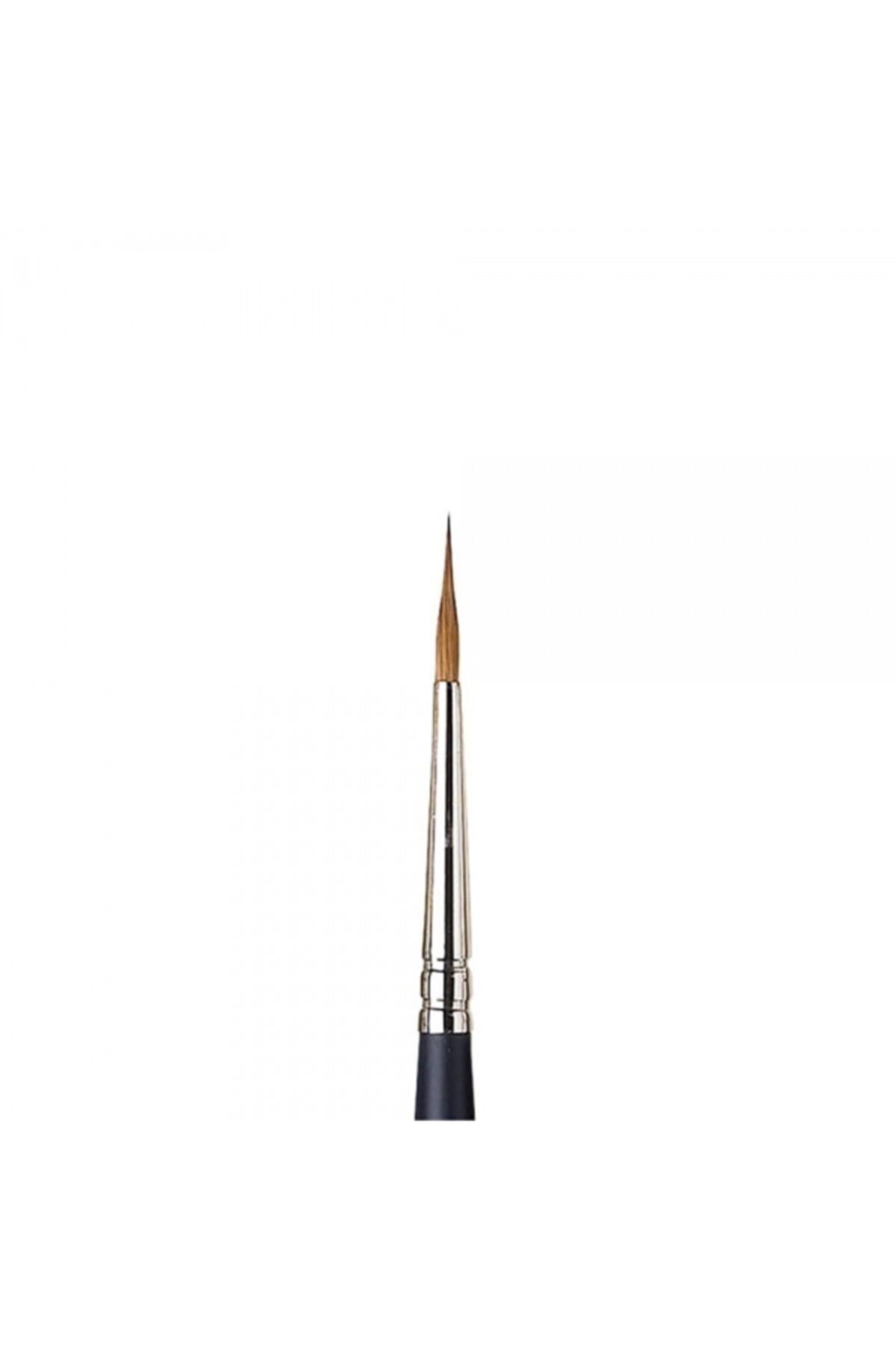 Winsor Newton-Winsor & Newton Professional Kolinsky Short Handle Sable Pointed Tip Brush No:3 1