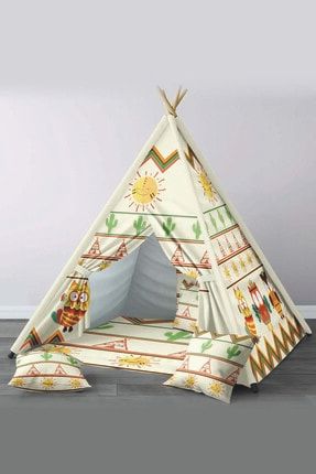 Çocuk Odası Tasarım Kızıldereli Oyun Çadırı Model No:405 ibrsoc1405