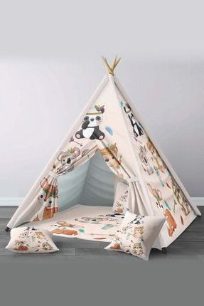 Çocuk Odası Tasarım Kızıldereli Oyun Çadırı Model No:403 ibrsoc1403