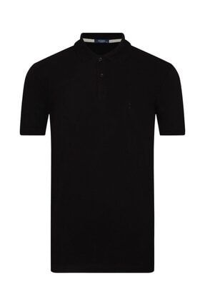 Polo Yaka Siyah Erkek T-shirt 221230