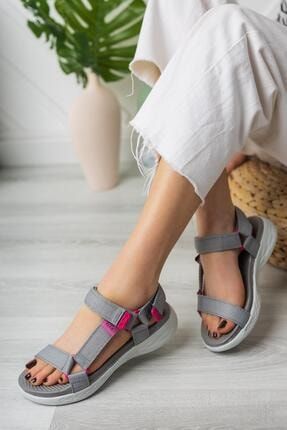 Vera Garantili Kadın Günlük Cırtlı Sandalet