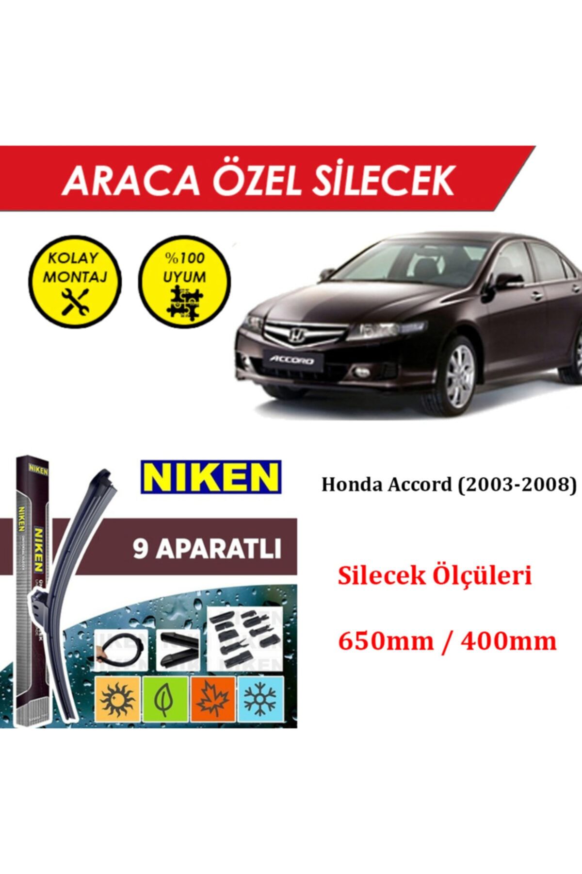 Honda discount windshield wipers