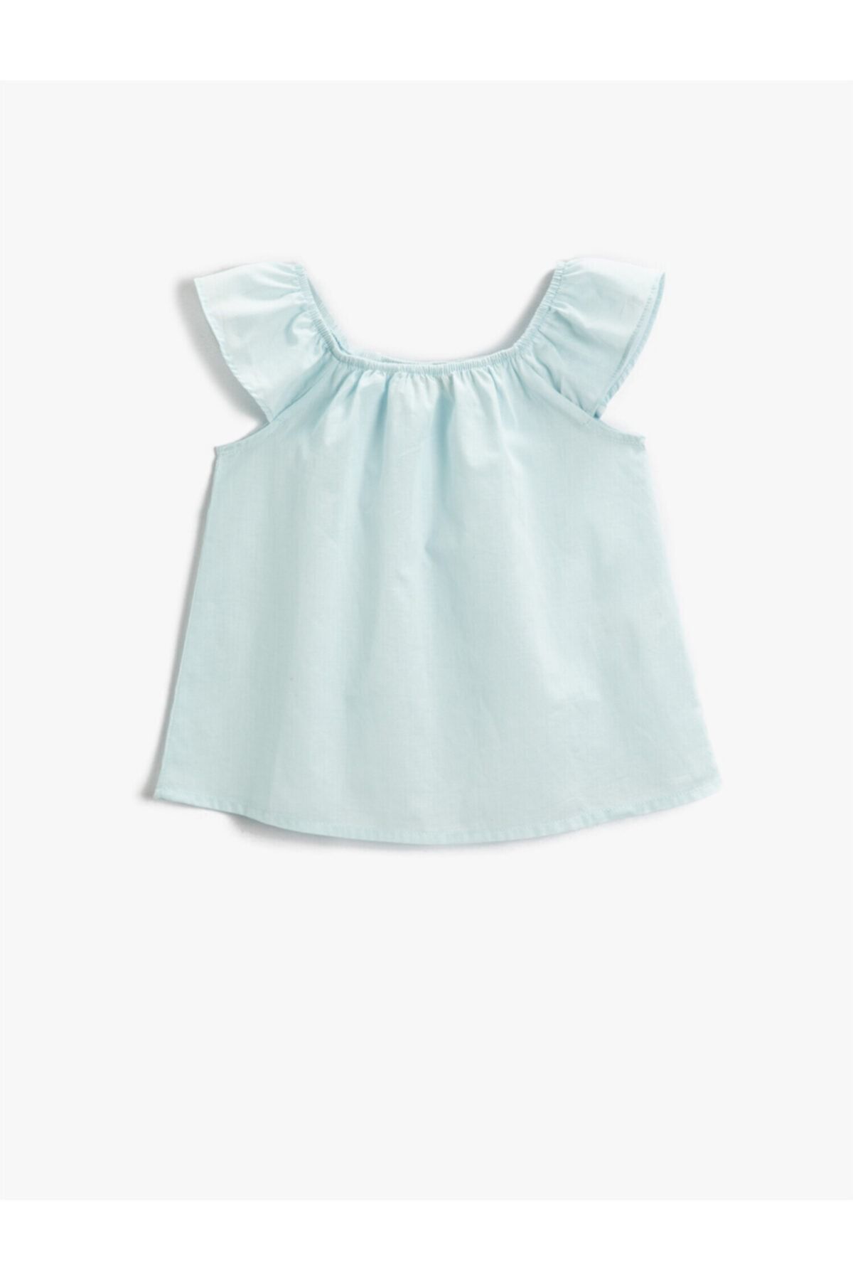 Koton Bluse Blau Regular Fit Fast ausverkauft