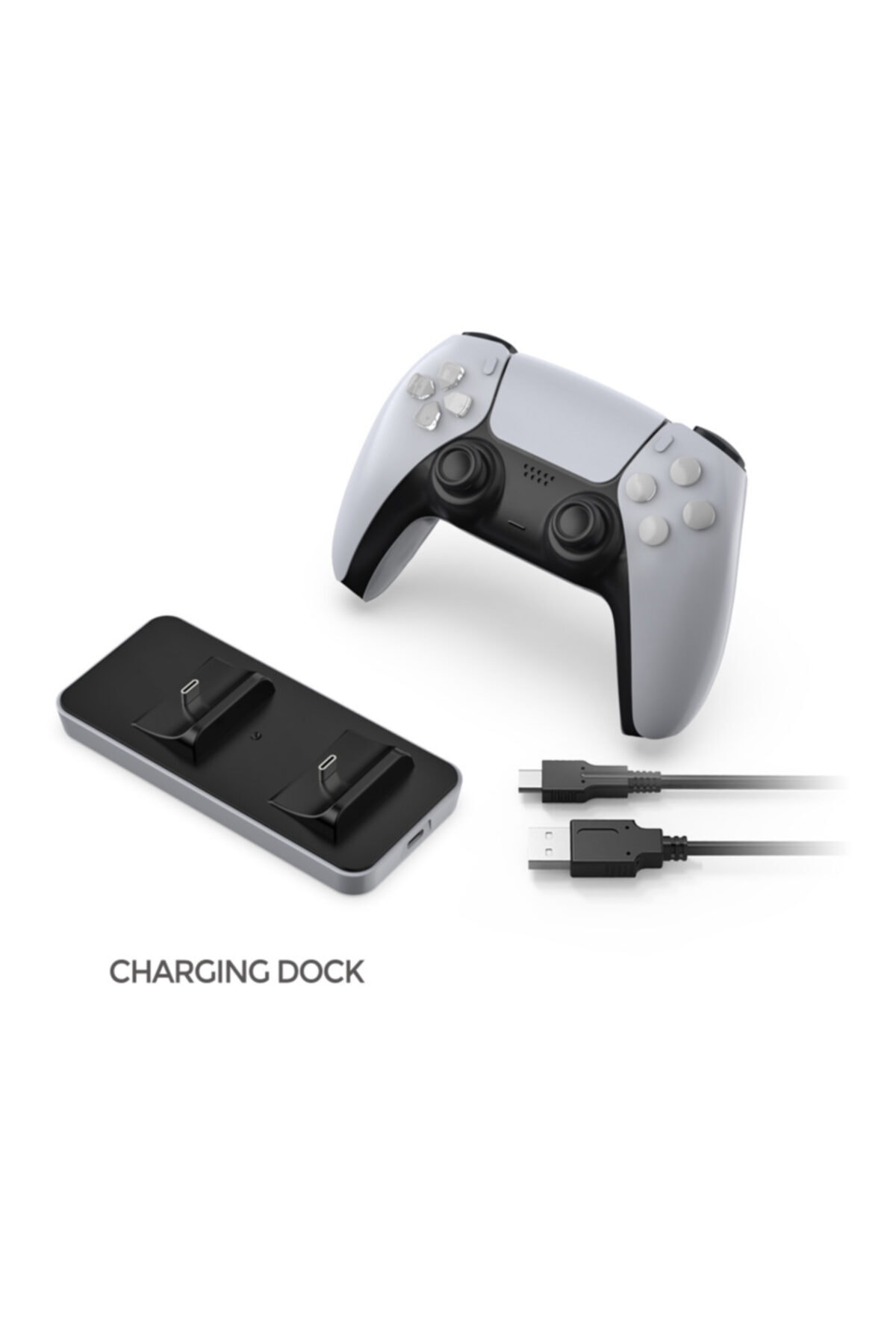 Ps5 Oyun Depolama Standı Kontrol Cihazı Şarj Istasyonu Ve Ps5 Kulaklık Askısı 8
