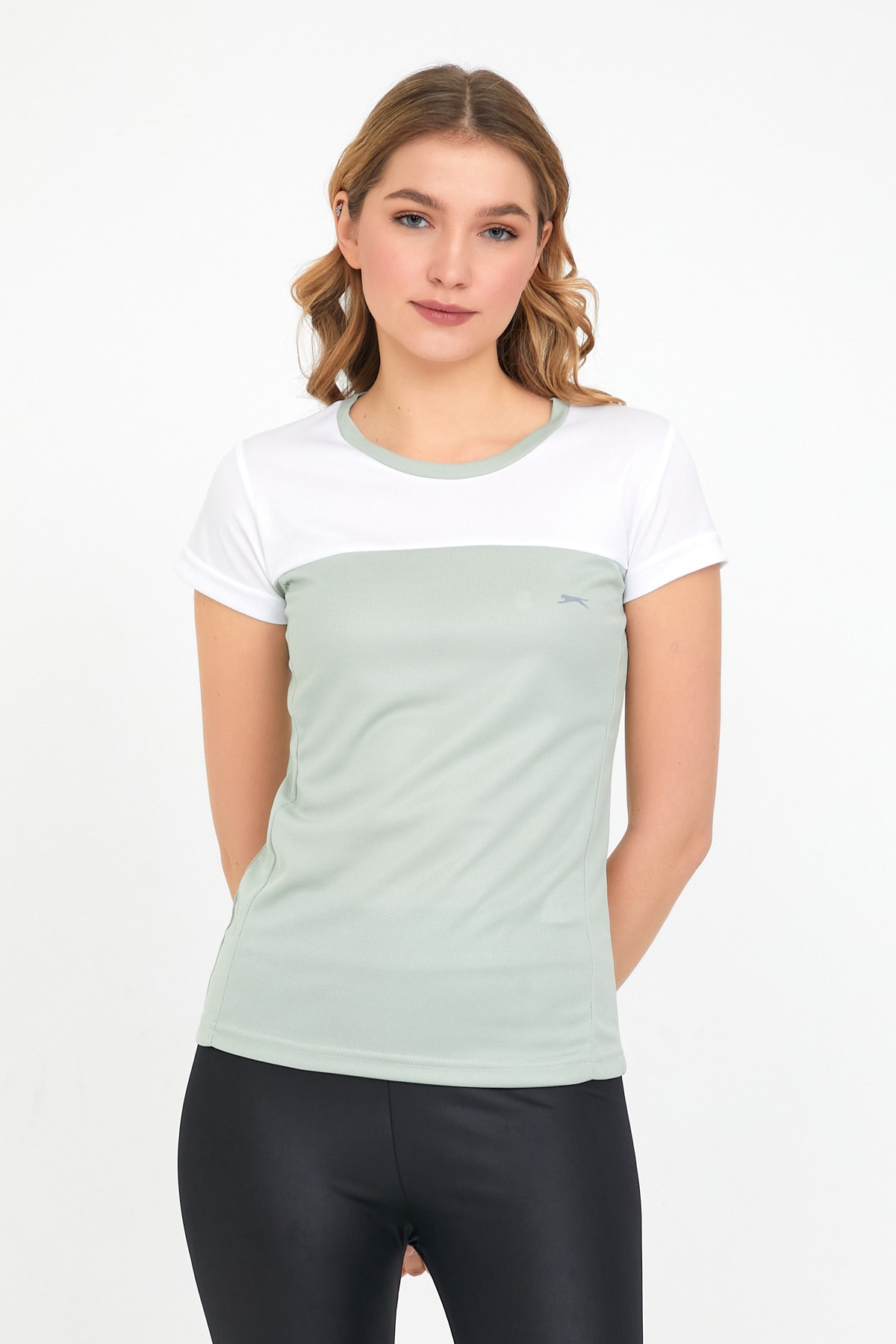 Slazenger T-Shirt Grün Regular Fit