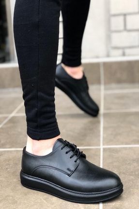 Klasik Siyah Cilt Erkek Ayakkabı B003