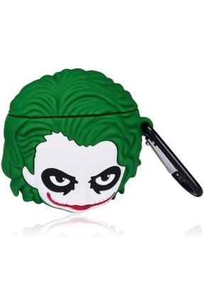 Joker Sevimli Yeşil Karakter Apple Airpods Kılıf 1 2 Nesil Uyumlu TYC00041846476