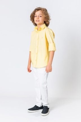 Erkek Çocuk Sarı Gömlek 3960
