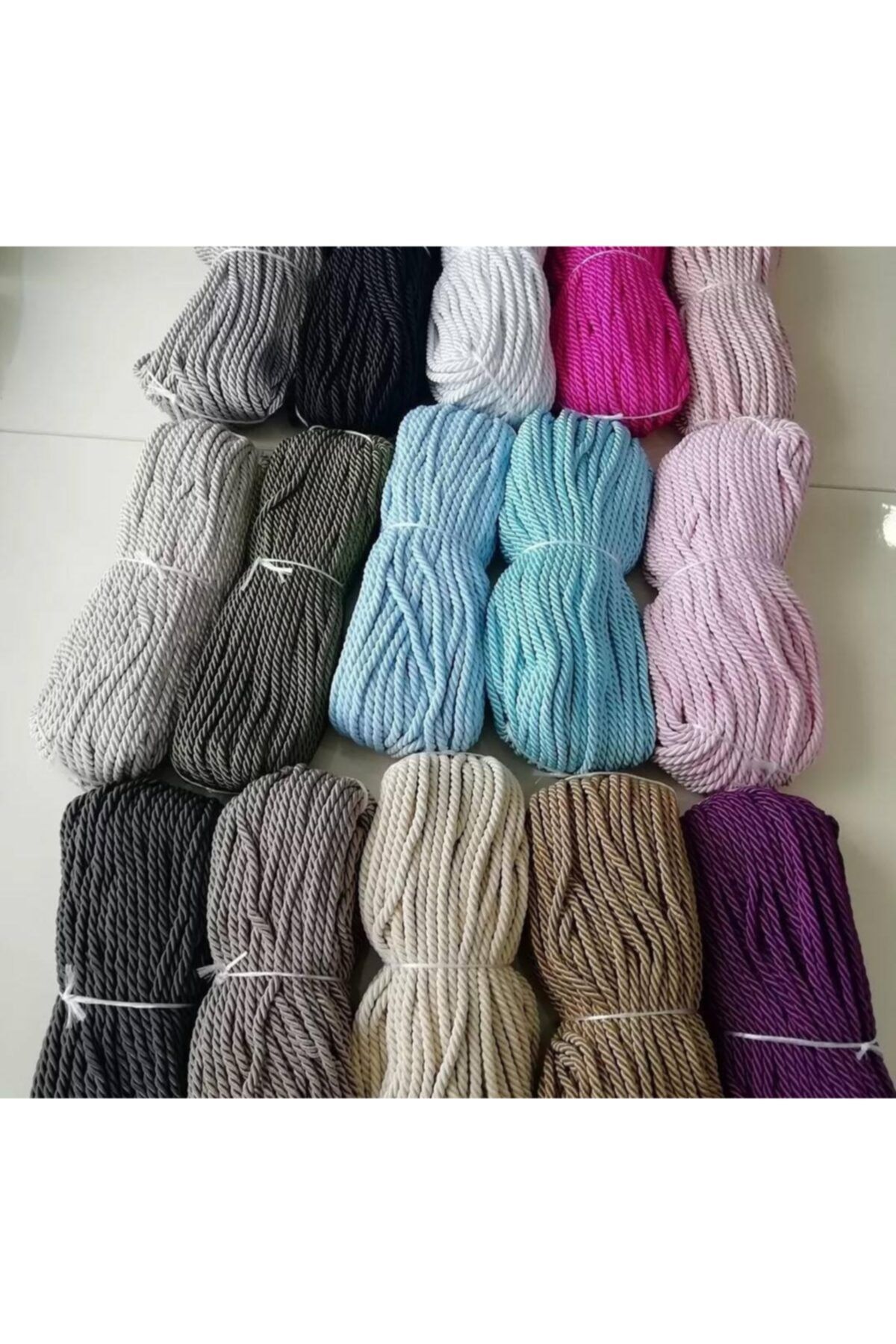 Kordon Halat Ip 50 Mt 8mm Açık Gri
