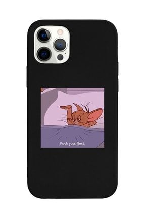 Iphone 13 Pro Siyah Fcuk You Next Tasarımlı Lansman Kılıf FCIP13P-171