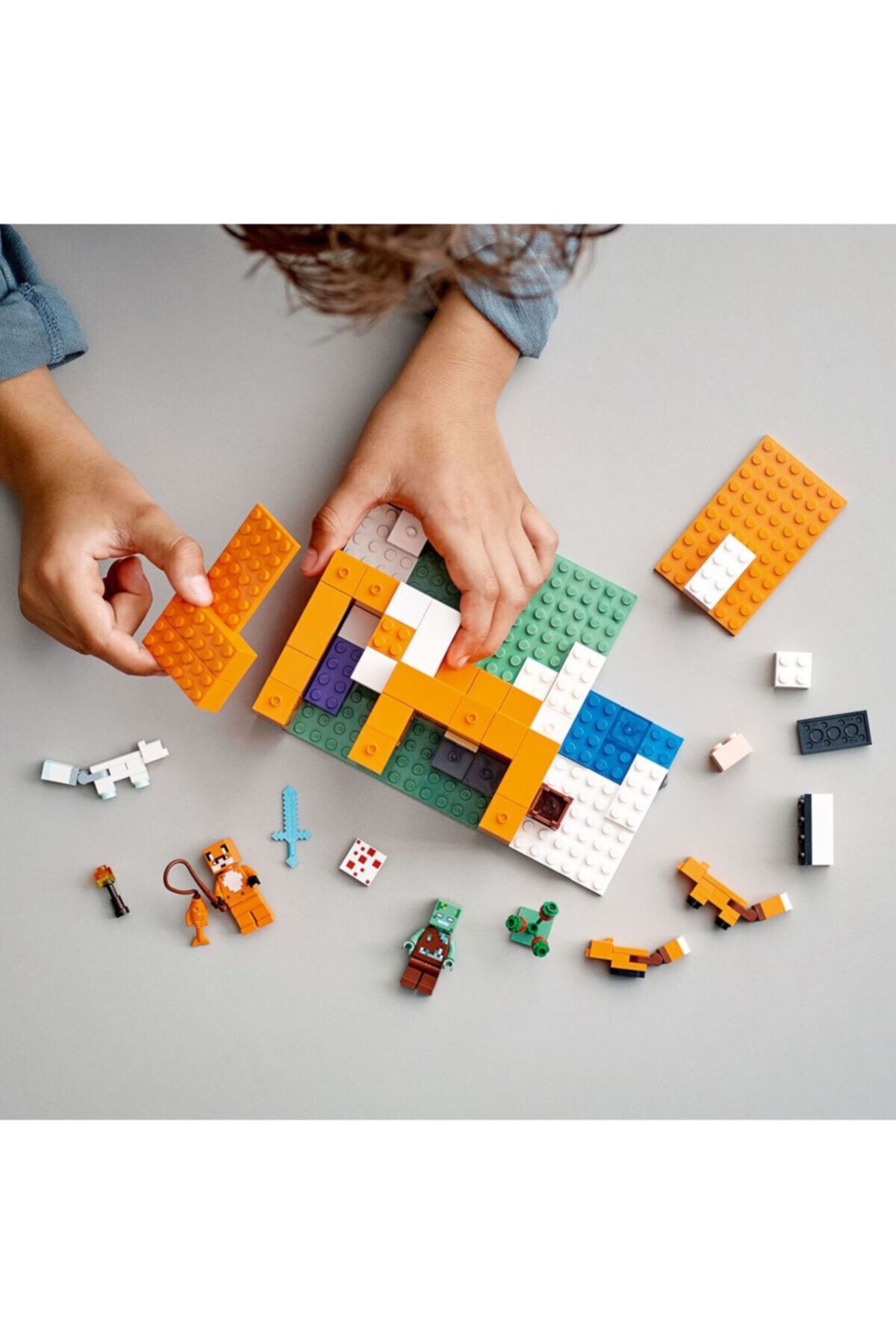 LEGO لگو ماین کرافت فاکس هات 21178