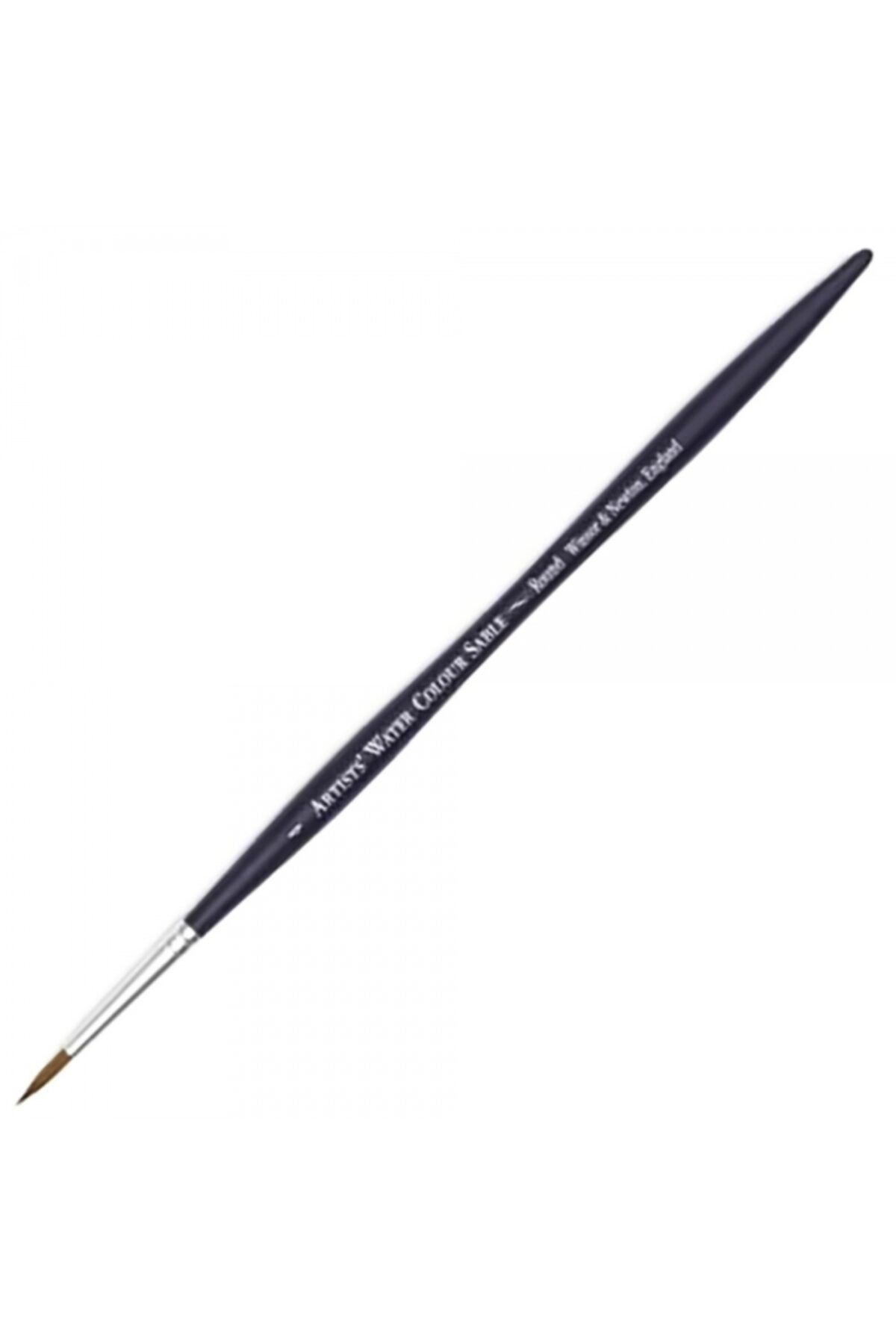 Winsor Newton-Winsor & Newton Professional Kolinsky Short Handle Sable Round Brush No:4 2