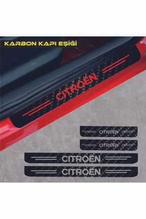 Citroen C5 Karbon Kapı Eşiği Oto Sticker 4 Adet 7000081959