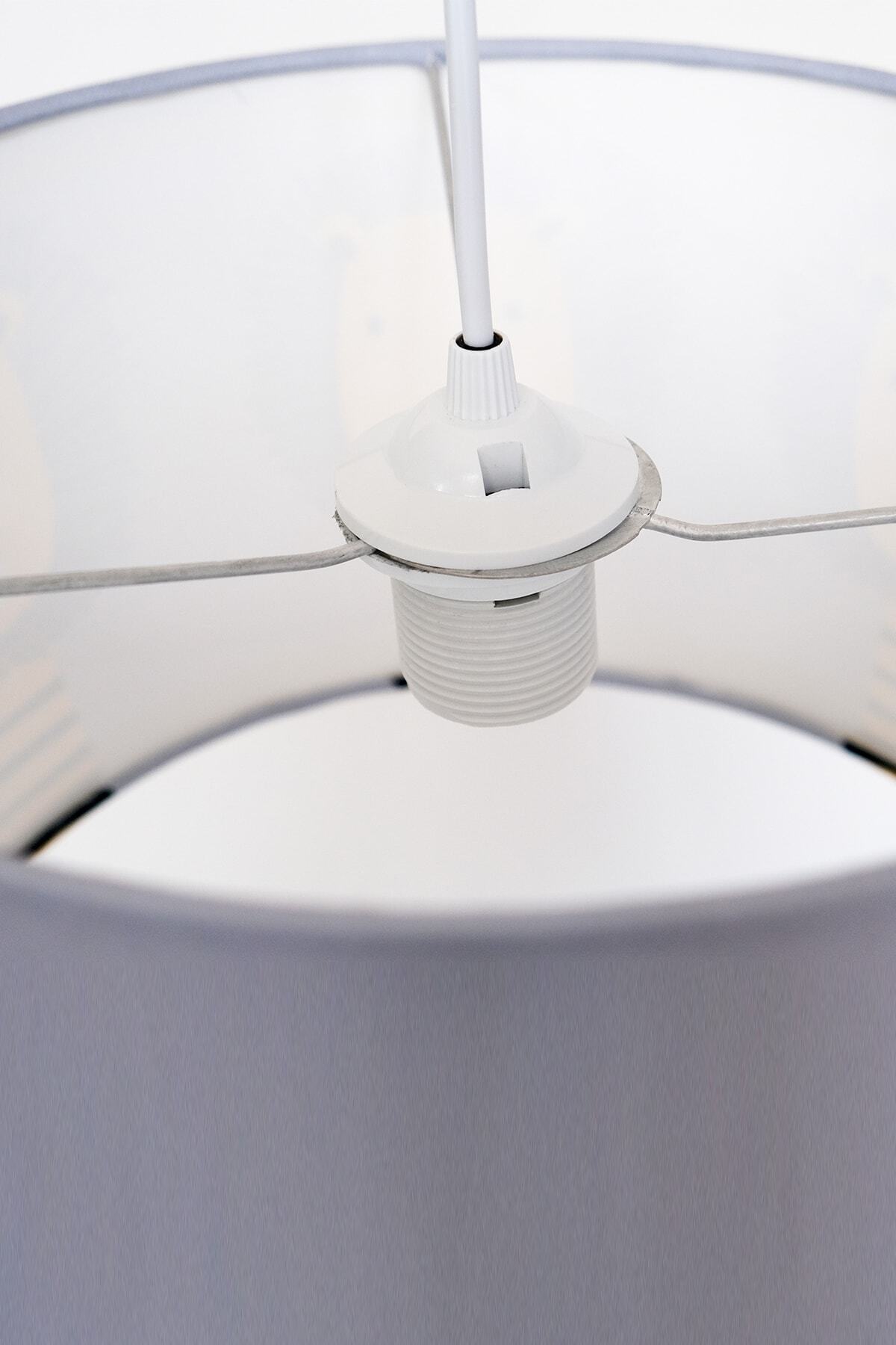 instababyrooms Beyaz Mavi Balon Desenli Çocuk Odası Dijital Baskılı Sarkıt Avize fotoğrafı 2 (önizleme)