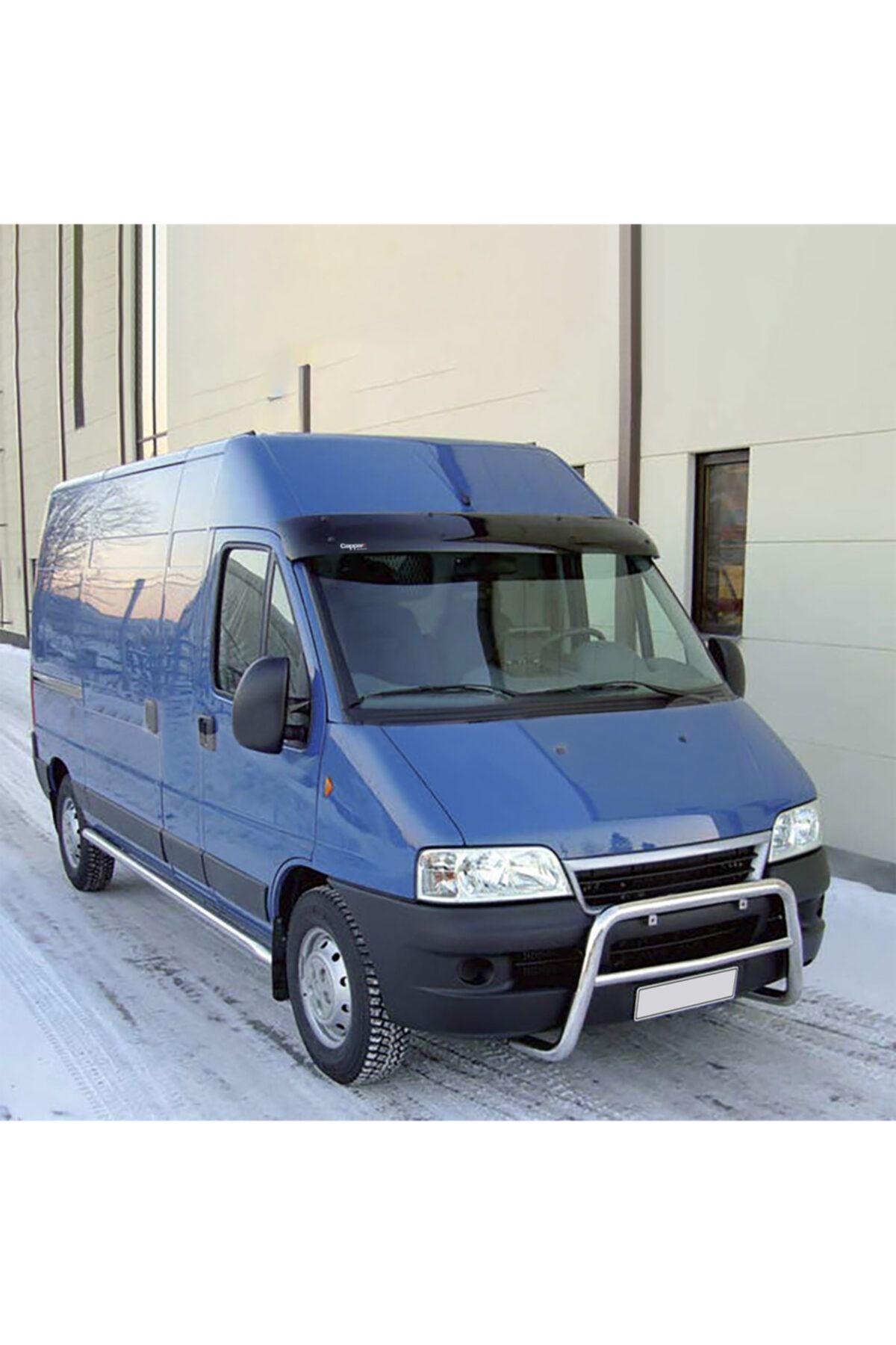 Cappafe-Citroen Relay Piano Black Acrylic Visor Hat - Windshield Sunshade Visor 1994-2006 6