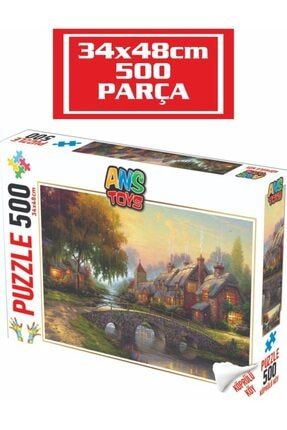 Puzzle Köprülü Köy 500 Parça (34X48CM) 87