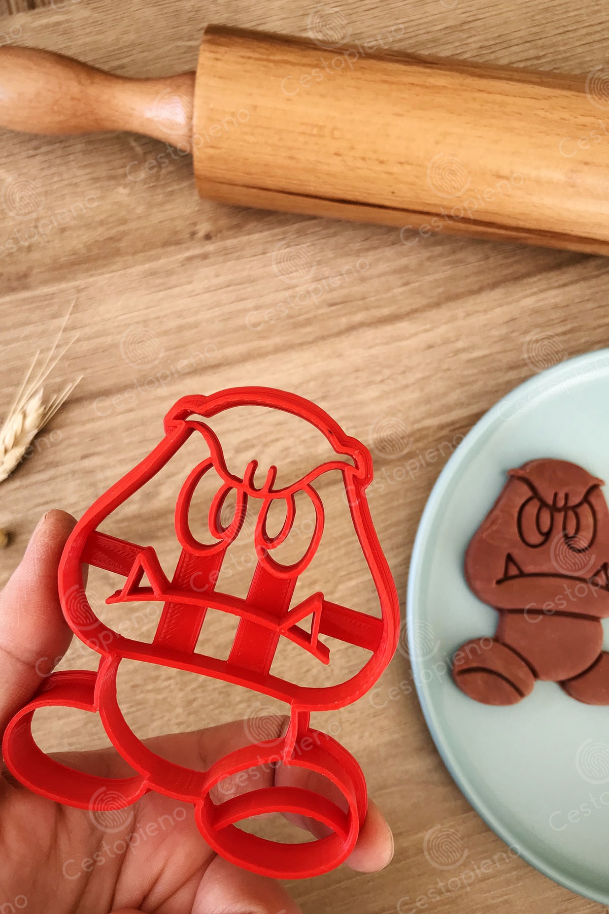 Goomba Cookie Mold