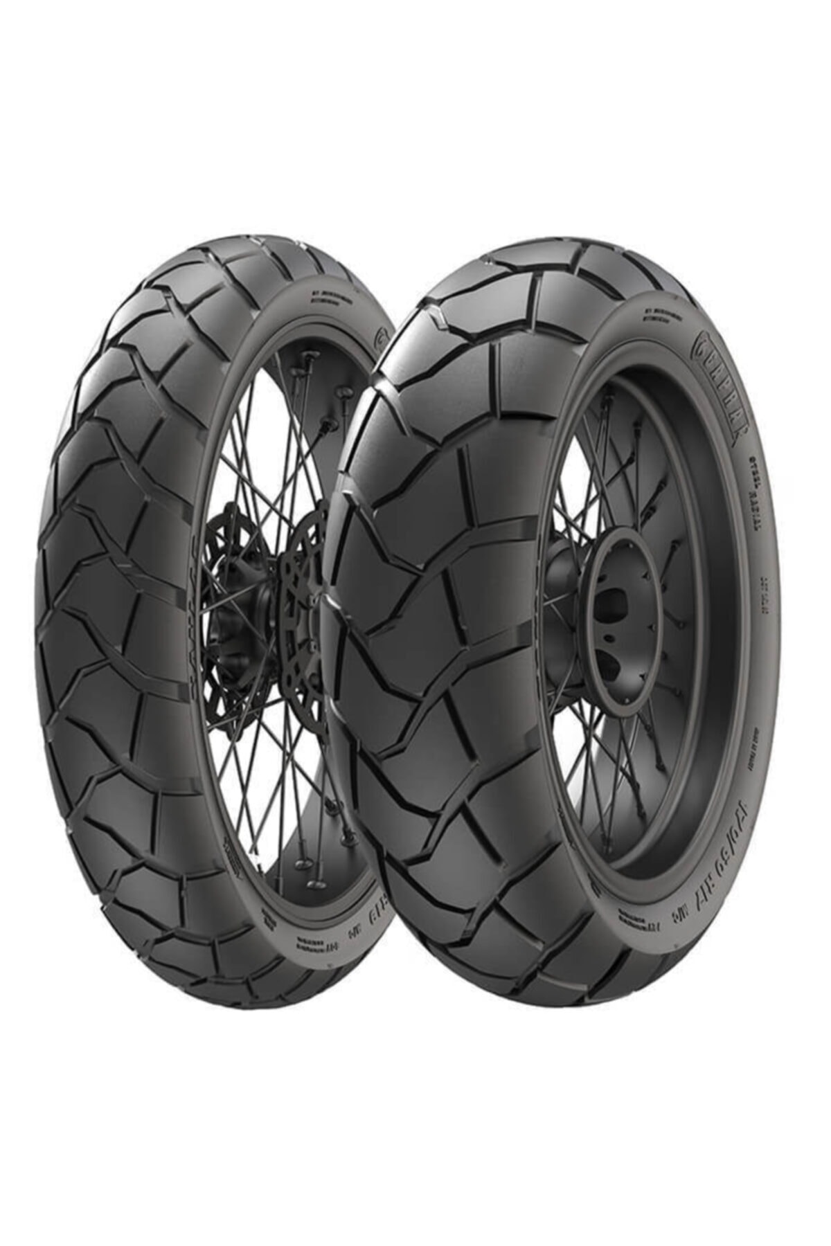 ANLAS 110/90-16 Ve 130/90-15 Capra Dublex Takım Lastik (2023)