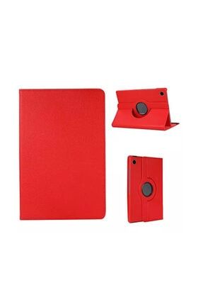 Ipad 9 Nesil 10.2 Inç Mk2l3ll uyumlu Tablet Kılıfı 360 Dönen Standlı Kapaklı Kırmızı ipd9DÖNENX200205