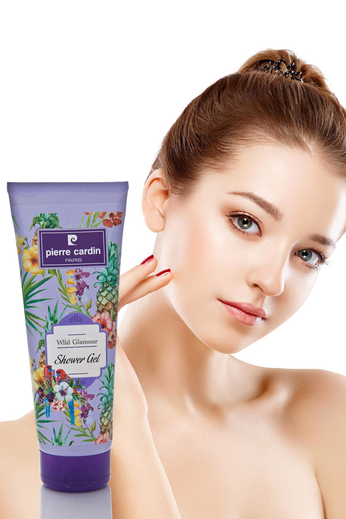 ژل دوش احیاکننده با رایحه گل، ویتامین E، pH متعادل - 250 میلی لیتر پیر کاردین ژل دوش / شاور ژل Pierre Cardin