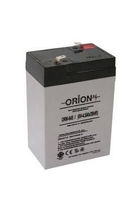 6v 4.5ah Bakımsız Kuru Akü(01/2022 ÜRETİM) Orion 6V 4.5Ah 20HR