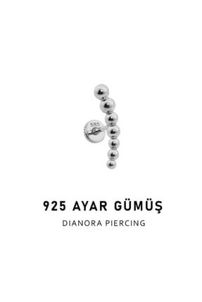 925 Ayar Gümüş Minimal Helix/kıkırdak Piercing gh193