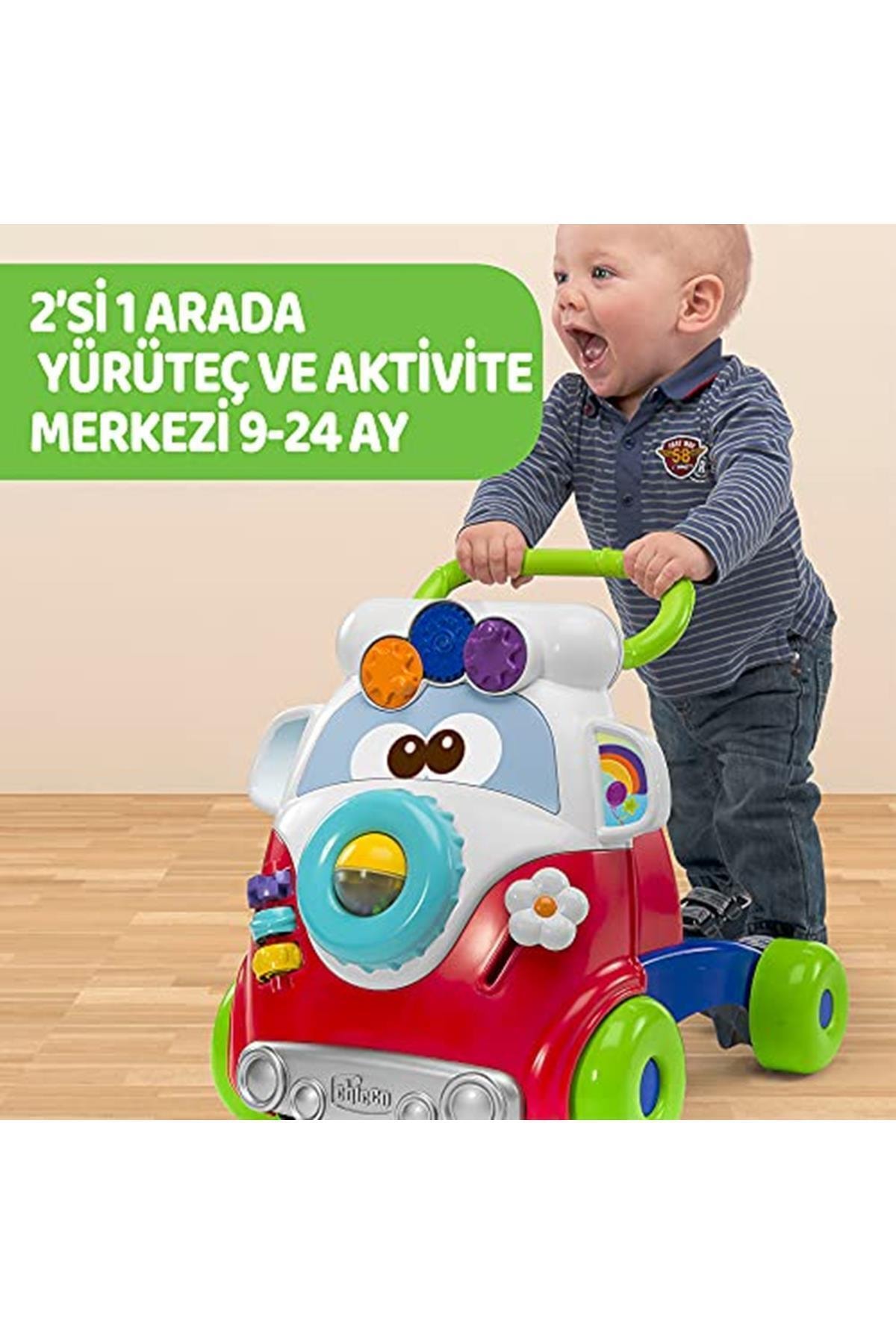 Chicco Happy Hıppy Walker Yürüteç fotoğrafı 2 (önizleme)