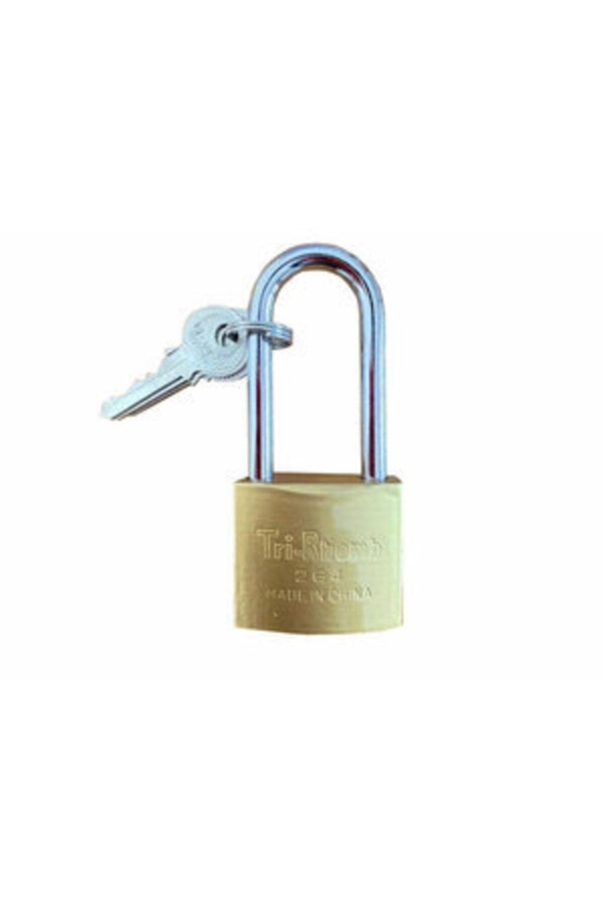 Solid-50 Mm Yellow Long Lock  1