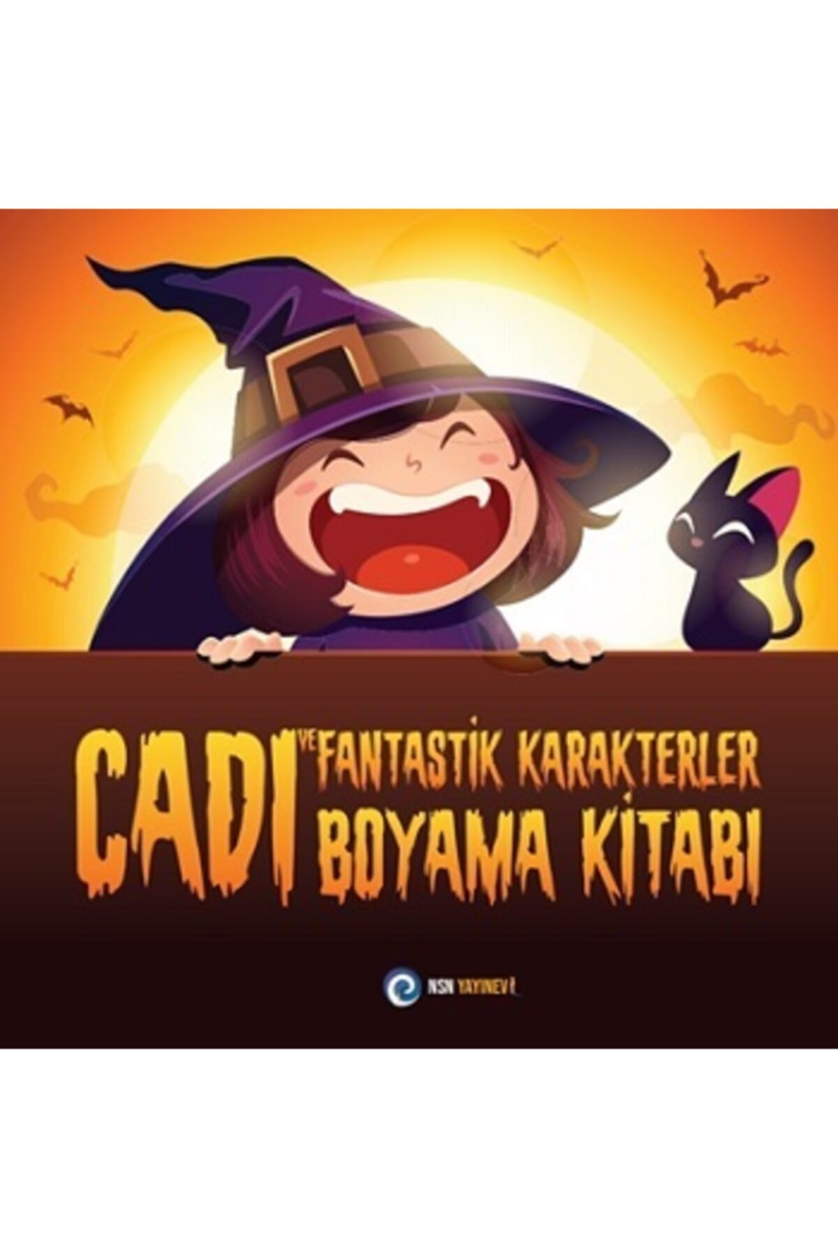 NSN YAYINEVİ Cadı Ve Fantastik Karakterler - Boyama Kitabı