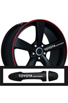 Toyota Prius Kapı Kolu Jant Sticker 10 Adet 7000081160