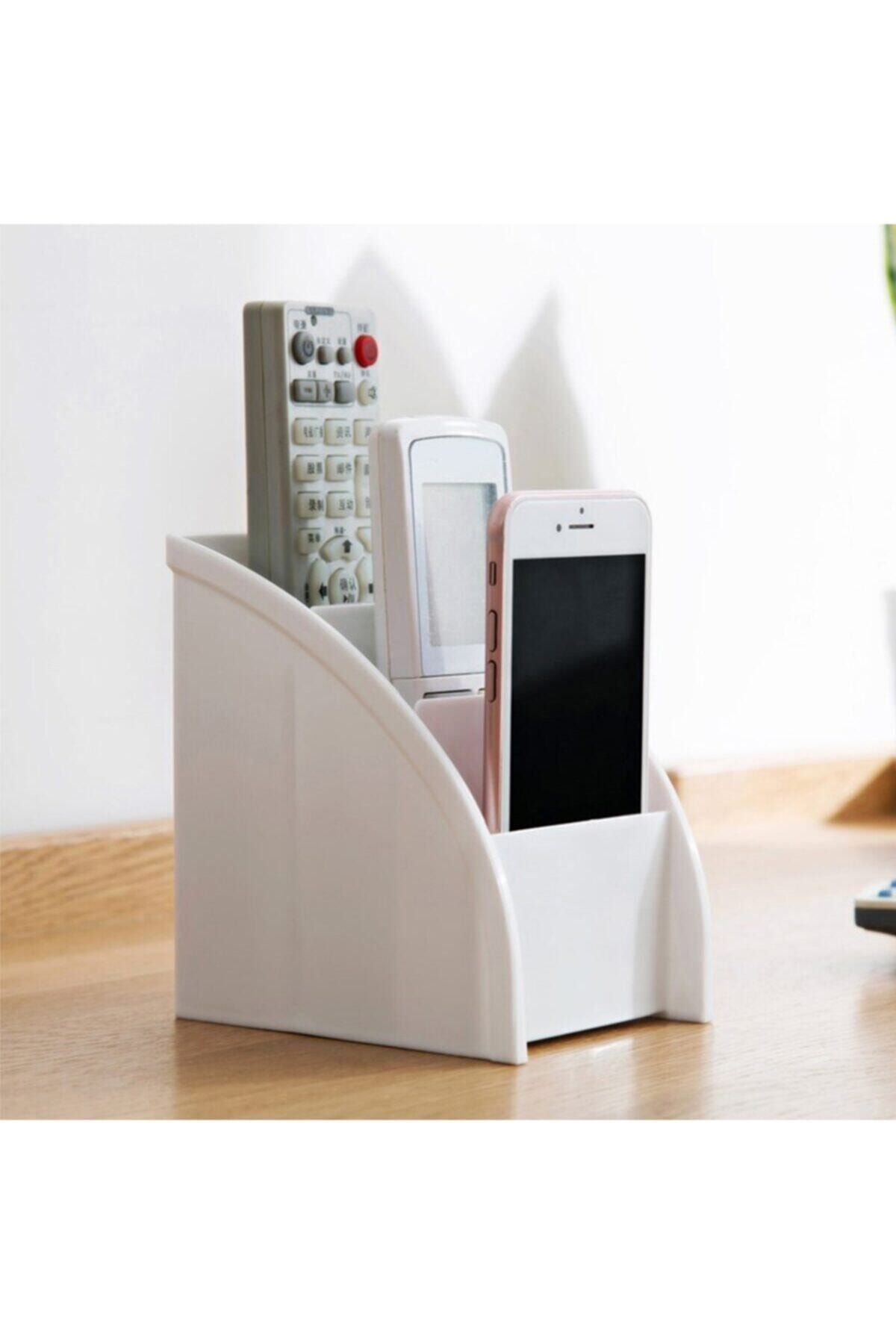 5DM-Desktop Multi-Purpose 3 Compartment Organizer Organizer Apparatus 6