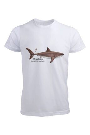 Köpek Balığı, Megaladon, Shark Erkek Tişört TD309414