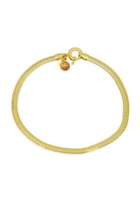 Jewelry Kadın Balık Sırtı Zincir Altın Bileklik BLK-Y-35