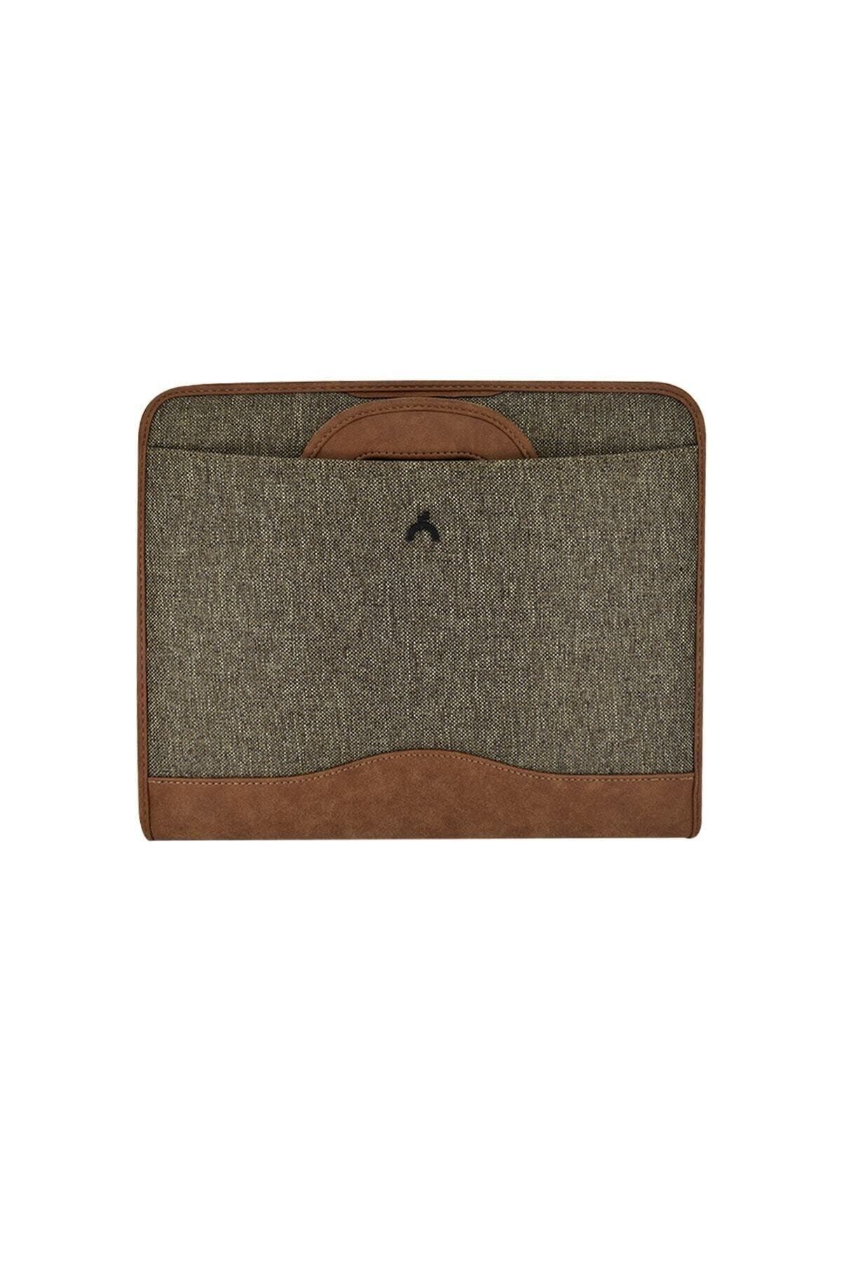 Önder-Milano Exclusive A4 Hidden Handle Double Multi-Purpose Hand and Underarm Briefcase 802-12 2