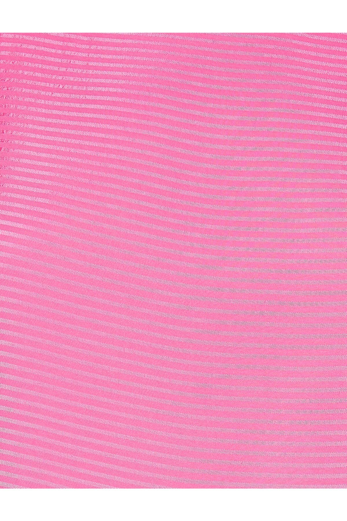 Koton-Women's Pink Tie Waist Blouse 6