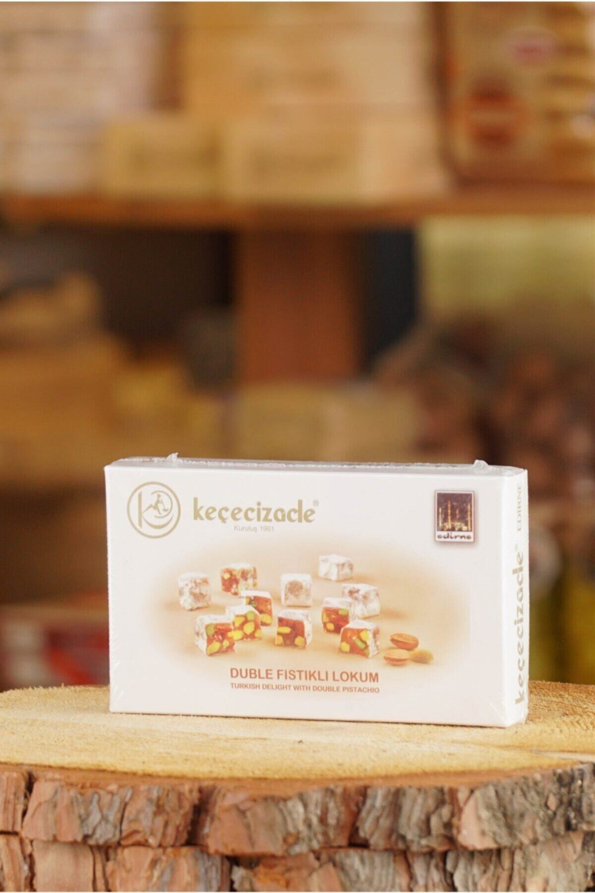 KEÇECİZADE Duble Fıstıklı Lokum 215 Gr Keçeçizade